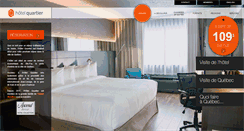 Desktop Screenshot of hotelquartier.com